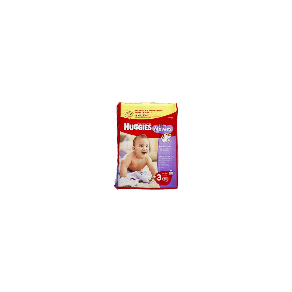 HUGGIES - Little Movers Diapers Jumbo Pack (Choose Your Size)