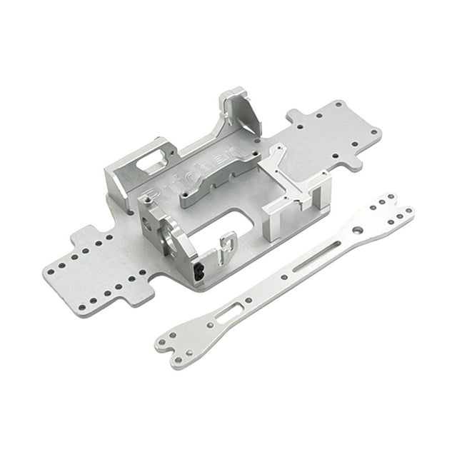 Marco de chasis RC, chasis de carreras de deriva RC profesional de Metal, placa inferior de coche RC para reemplazos de piezas Wltoys 1/28 K979