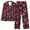 Red, variant on MIUOWANP Womens Big and Tall Pajama Sets Women's Valentine's Day Printed Pajama Set For Daily Home Wear With Pocket Purple S