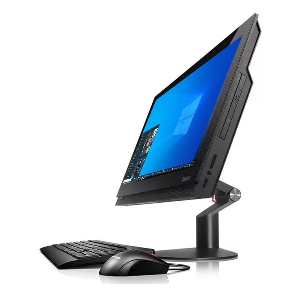 Restored Lenovo ThinkCentre M910z | 23.8" Full HD All in One PC | Intel Quad-Core i5-7400 3GHz CPU | 16GB RAM | 256GB SSD | Windows 10 (Refurbished)