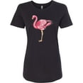 thumbnail image 3 of Inktastic Pink Flamingo Women's T-Shirt, 3 of 5