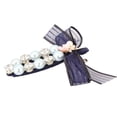 thumbnail image 3 of Pinces à Cheveux à Griffes pour Femmes Accessoires Barrette Bowknot Mode - Bleu Clair, 3 of 8