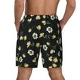 thumbnail image 4 of Daiia Daisy Mens Swim Trunks Swim Shorts Quick Dry Swim Shorts with Mesh Lining Pockets-Large, 4 of 9