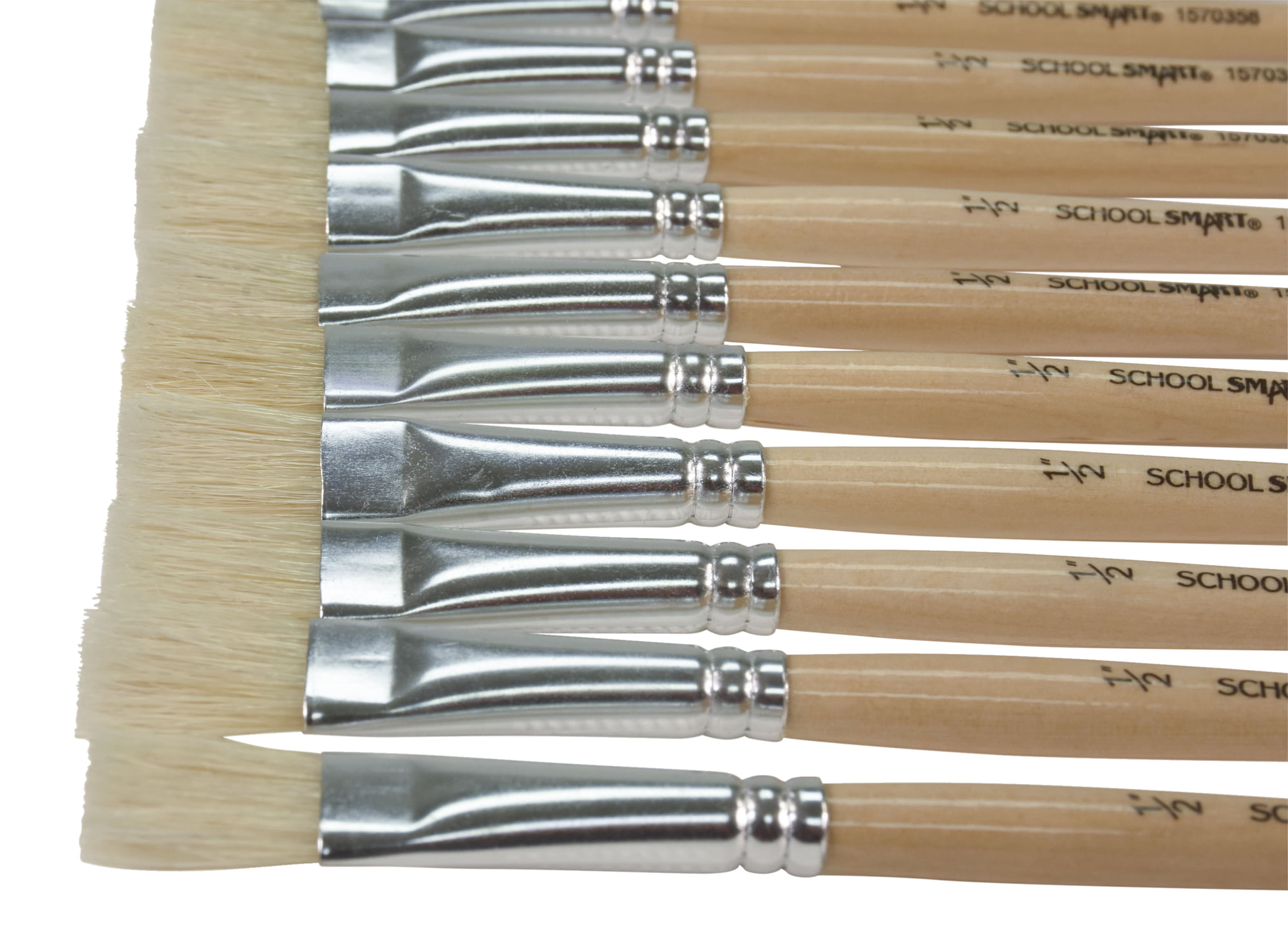 Paint Brush Set of 14 Short-Handle Brushes, Excellent Variety of Brush —  AIT Products