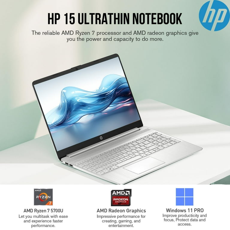 HP 15.6型 Ryzen 7 / 16GB / SSD512GB HP 15.6
