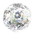 thumbnail image 1 of Hugtrwg Pelota Playa Brillos Piscina Inflable Juguete (Plata 60 Cm), 1 of 9