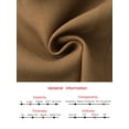 thumbnail image 6 of DARING DIVA Women's Open Front Long Sleeve Work Suit Jacket Blazer with Pockets 2XL Brown, 6 of 6