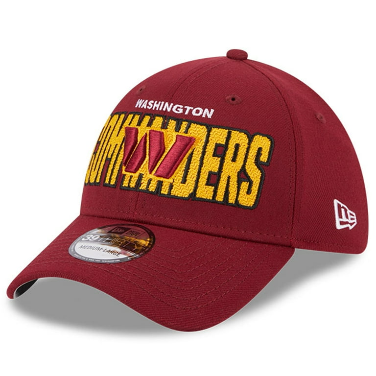 Men's New Era Burgundy Washington Commanders 2023 NFL Draft