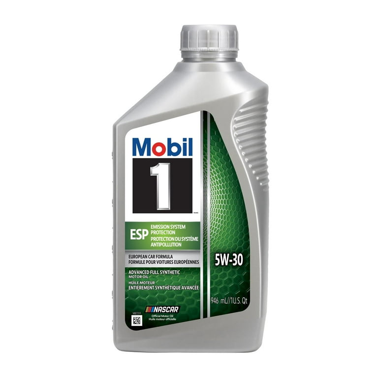 MobilOIL　5W-30(4L)　5W-30(1L) Mobil 1, ESP Full Synthetic Motor Oil 5W-30, 1 Quart, Case of 6