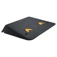 thumbnail image 6 of Upgraded Rubber Threshold Ramp, 4" Rise Door Ramp with 1 Channel, Natural Rubber Car Ramp with Non-Slip Textured Surface, 33069 lbs Load Capacity Curb Ramp for Wheelchair and Scooter, 6 of 10