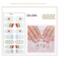 thumbnail image 1 of Pegatinas para uñas, pegatinas para uñas, película de esmalte de uñas multicolor, 1 of 2