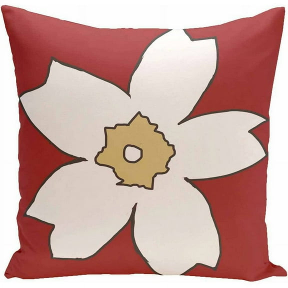 Simply Daisy Floral Print Decorative Pillow, 16" x 16"