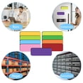 thumbnail image 5 of Reusable Strips for Classroom, Home Office, Colorful Edge Magnetic Dry Erase Labels Flexible, Washable Dry Erase Film, Strong Magnetic Back for Whiteboards Refrigerator Locker, 5 of 7