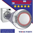 thumbnail image 4 of Whole Parts Internal Dryer Door Gasket Part# DC62-00339A - Replacement & Compatible with Some Samsung Dryers, 4 of 7