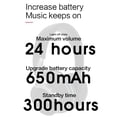 thumbnail image 6 of Wireless Over Ear Headphones With Active Noise Cancelling, Bluetooth 5.1, Memory Foam Ear Cups For Comfort, Long Battery Life, Foldable Design, 6 of 8
