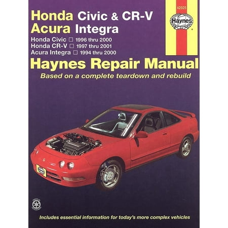 Honda Civic Amp Cr V Acura Integra Honda Civic 1996