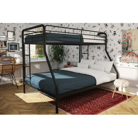 Dorel Twin-Over-Full Metal Bunk Bed