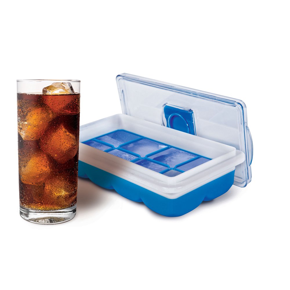 Handy Gourmet No Spill Slim Ice Cube Tray Easy to fill Stackable