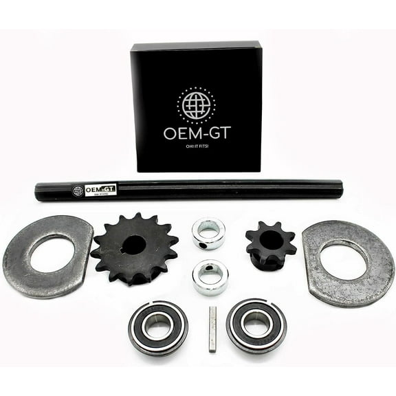 OEM-GT Go Kart/Minibike Complete Jackshaft Kit 5/8" X 16" for 40/41 Chain.