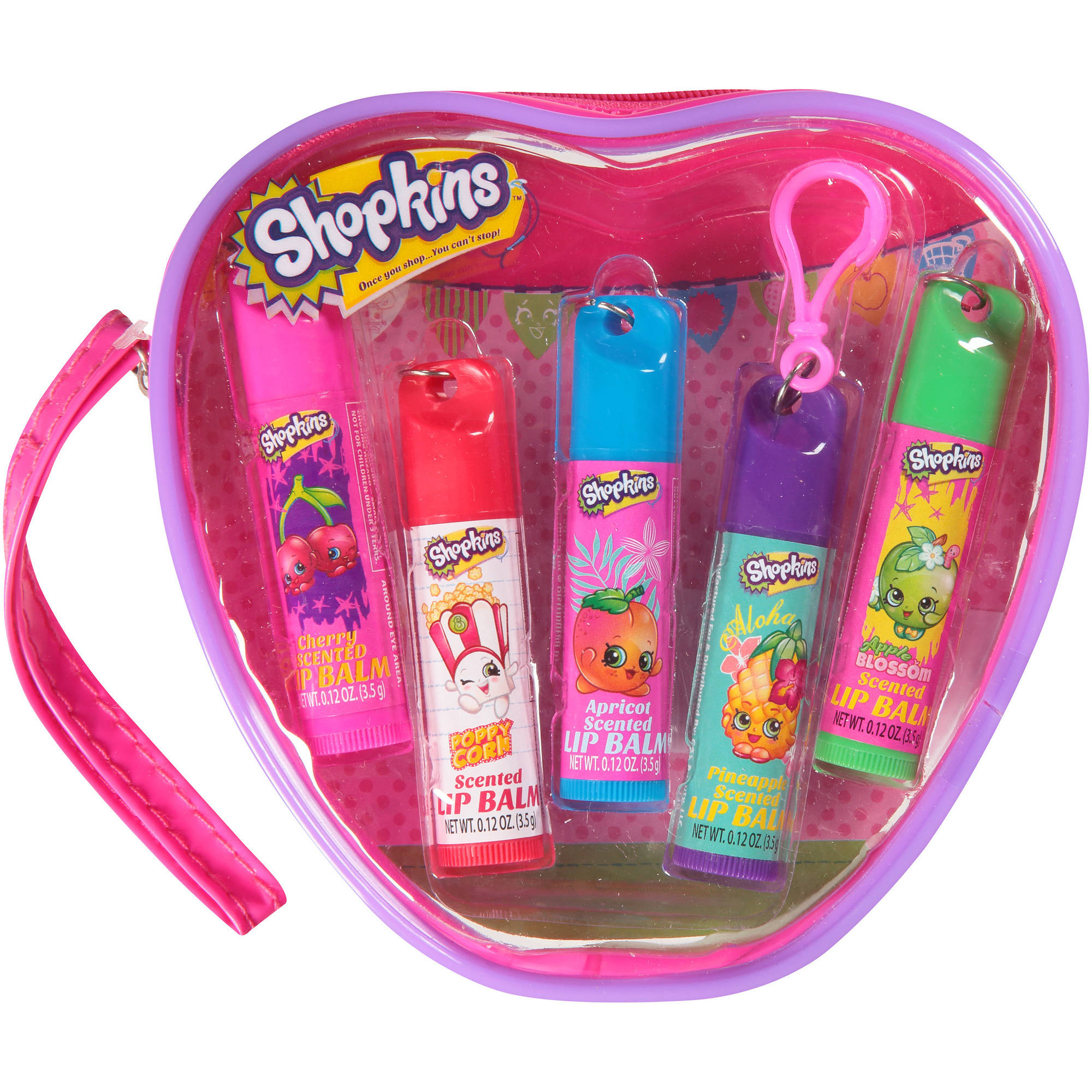 Shopkins 5 Pc Lip Balm Clip Pink Walmart Walmart Shopkins 5 Pc Lip Balm Clip Pink Walmart Walmart