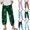 Green, variant on Jacenvly Women's Pants Wide Leg Pants Long High Waisted Pocket Print pants for women Casual Slim High Elastic Waist Sports Cotton and Linen Pants