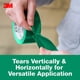 thumbnail image 5 of Cinta adhesiva 3M multiuso verde con adhesivo fuerte 20 yardas x 4.8 cm, 5 of 8