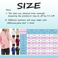 thumbnail image 3 of Rovga Women Sweatshirts Quarter Zip Lightweight Pullover Sweatshirts Solid Color Long Sleeve Casual Tops Leisure Outwear, 3 of 6