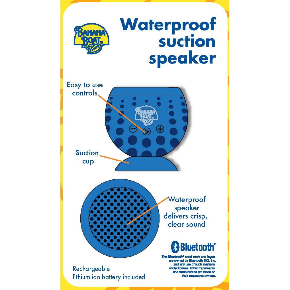 banana boat waterproof speaker