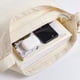 thumbnail image 3 of Bolso bandolera de lona Draw blank de gran tamaño para mujer Blanco crudo, 3 of 5