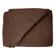 thumbnail image 3 of Modern Hotel Collection Nena Reversible Quilt Coverlet Set, Solid Color, Queen Size Brown, 3 of 5