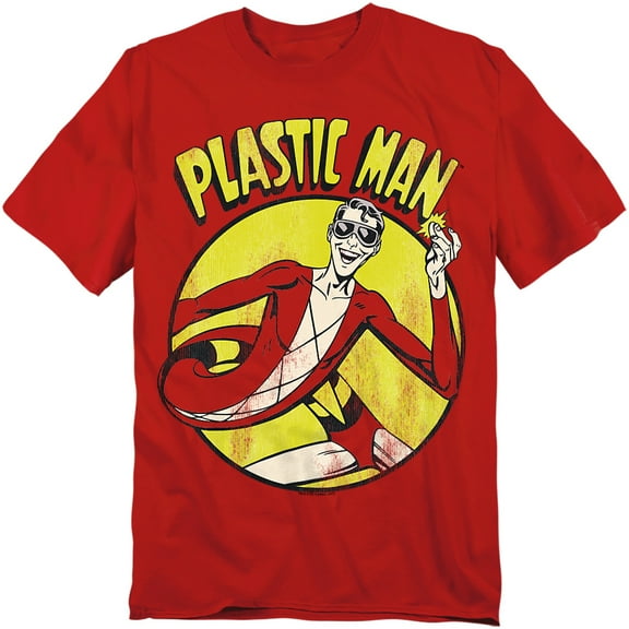 DC Comics T-Shirt Plastic Man Unisex Graphic Tee For Men & Women