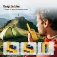 thumbnail image 3 of Radios bidireccionales portátiles Walkie Talkies Retevis RT68 FRS (paquete de 2), 3 of 9