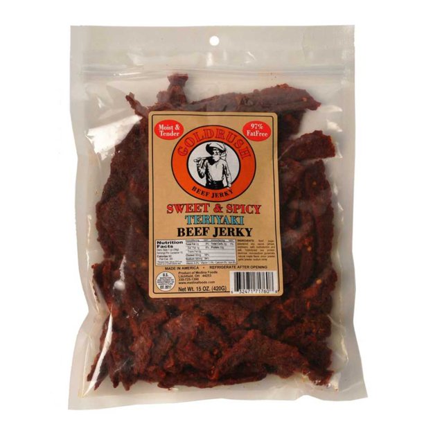 Sweet & Spicy Teriyaki Beef Jerky