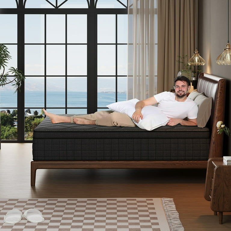 12 Inch Queen Mattress, Medium Firm Hybrid Queen Mattresses