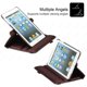 thumbnail image 2 of Funda para iPad 2/3/4 - Funda protectora inteligente con soporte giratorio de 360 grados y función de encendido y apagado automático para iPad 4, iPad 3 y iPad 2 de Apple (marrón), 2 of 5