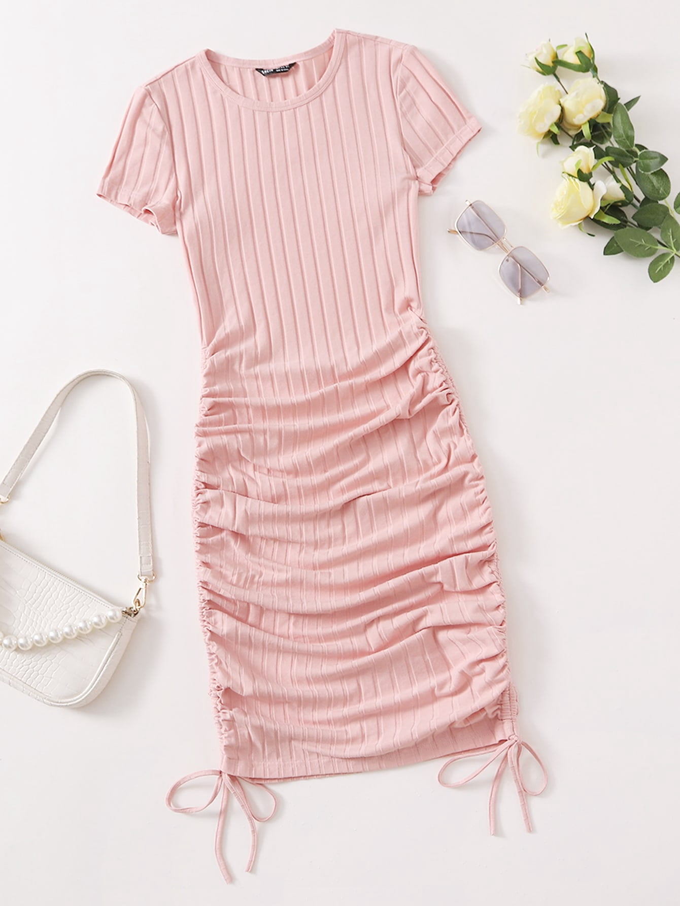 Baby Pink Casual F22003D 