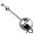 thumbnail image 1 of Bola infusora,Bola infusora de té con mango largo para té de hojas sueltas,Infusores de bolas de té de hojas sueltas de acero inoxidable,Colador de té de bola a presión con varilla de, 1 of 8