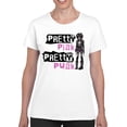 thumbnail image 2 of Pretty Pink Punk Aesthetic Women's T-shirt, 2 of 3