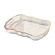 thumbnail image 5 of Bandeja para servir alimentos Bandeja decorativa multiusos Bandeja para cafetería Bandeja de comida rápida para Blanco L, 5 of 9