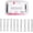 1 Count (Pack of 350), variant on Set of 100 U-shaped hair pins, measuring 6cm/2.4 inches, for women, girls, and hairdressers. with a clear storage box and is suitable for hair types(Black) (100 Pins)