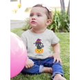 thumbnail image 2 of Cute Witch Hat Kitten T-Shirt Infant -Image by Shutterstock,  12 Months, 2 of 4
