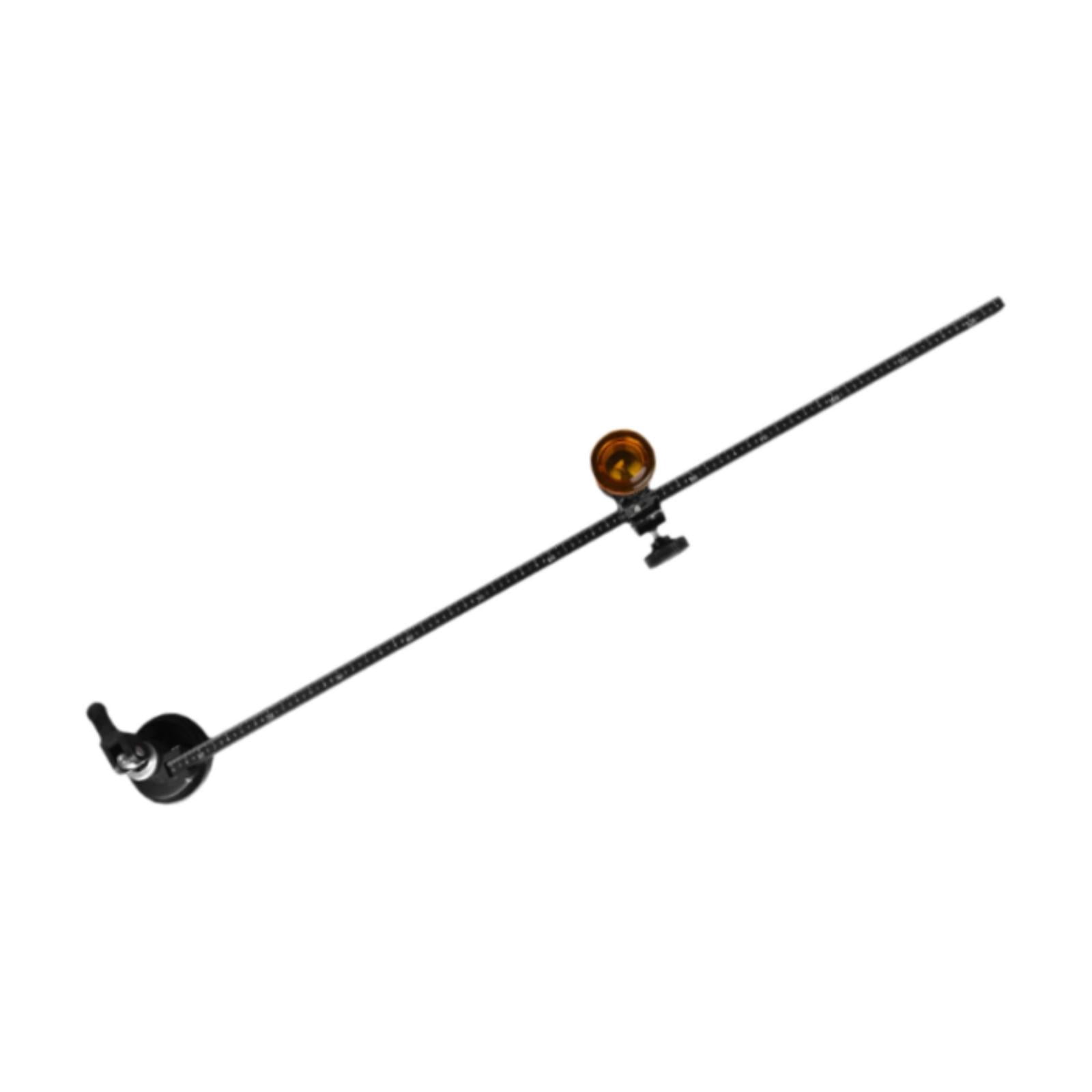 Abbraccia Circular Glass Cutter Circular Glass Cutting Tool Adjustable Alloy Round with Suction Cup Hand Tool Heavy Duty Compasses Type 1800 mm