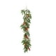 thumbnail image 2 of Guirnalda Navideña de Ratán con Agujas de Pino de 1 Metro | Decoración de Vegetación Artificial con Frutos Rojos y Piñas | Adorno Navideño de Plástico Resistente para Puerta | Ideal para Decorar Mesa, 2 of 6