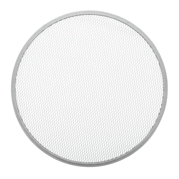 HUBERT® Pizza Screen with Seamless Rim Aluminum - 10"Dia