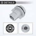 thumbnail image 4 of Unique Bargains Front Turn Signal Light Socket Plug Lamp Bulb Adapter for Toyota 4RUNNER Plastic No.9007599078 Gray, 4 of 6