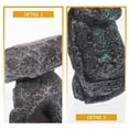 thumbnail image 2 of FUEENIRVA Set of 2 Grey Resin Moai Statue Figurines for Desktop, Garden, Yard, and Home Decorative Accents, 2 of 6