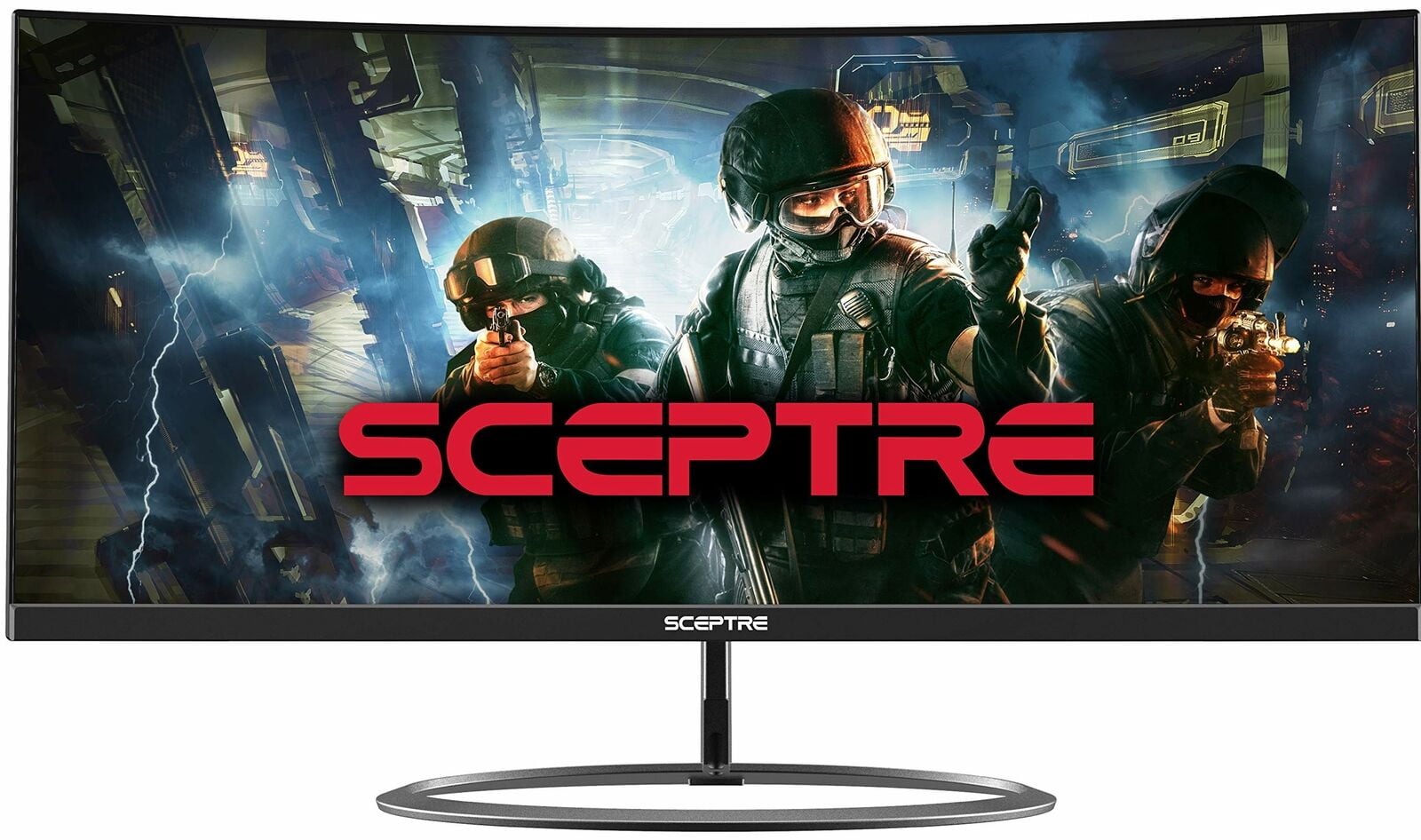 Sceptre 30inch 219 Curved Gaming Monitor C305W2560UN 2560x1080p Ultra Wide Ultra Slim HDMI