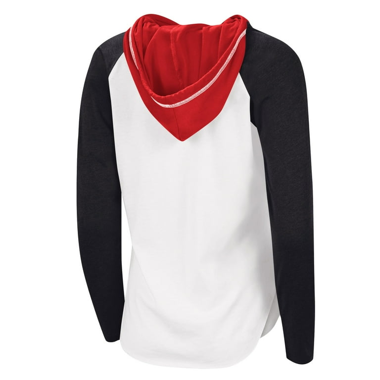 Women's G-III 4Her by Carl Banks White Toronto Raptors MVP Raglan