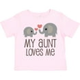 thumbnail image 3 of Inktastic My Aunt Loves Me Boys or Girls Toddler T-Shirt, 3 of 5