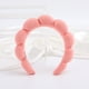 thumbnail image 1 of Diadema de esponja en forma de nube para la parte superior del cráneo, cueva para el cabello, toalla para lavarse la cara, diadema de tela para mujer, 1 of 5